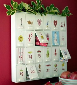 advent calendar paper crafts ideas that allow children the pleasure