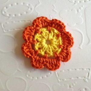 Beautiful Crochet Mesh Flower 3