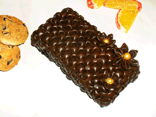 Chocolate poufs bag 1