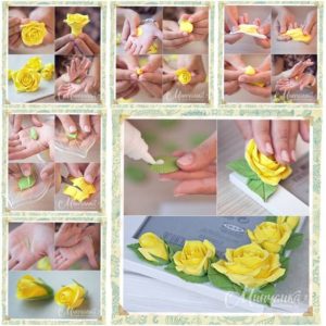 Clay Flower Step By Step 19