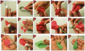 Clay Flower Step By Step 22