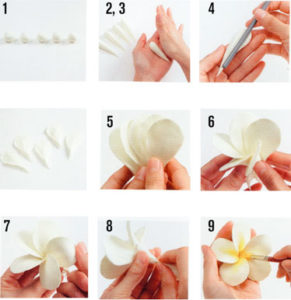 Clay Flower Step By Step 5