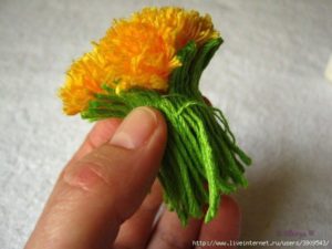 Cotton yarn flower 16