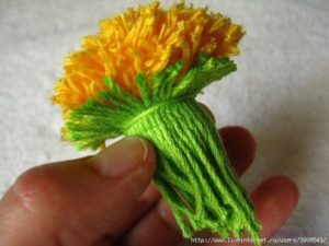 Cotton yarn flower 17