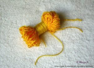 Cotton yarn flower 9