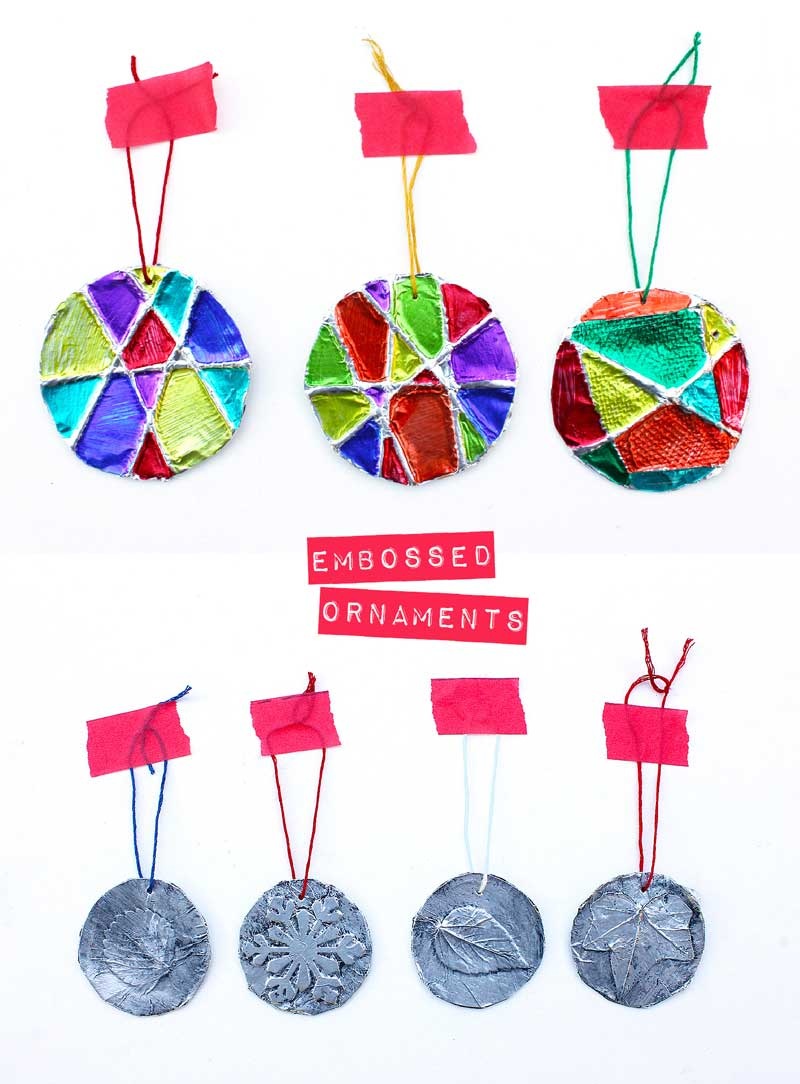 Embossed ornaments 1a