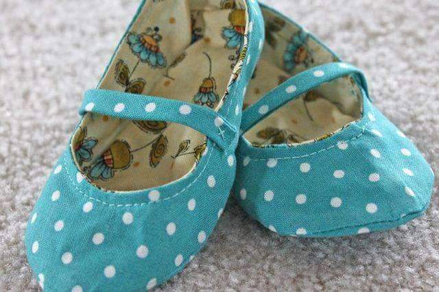 Fabric Baby Shoes 1