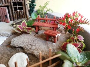 How do a miniature garden terrace 30