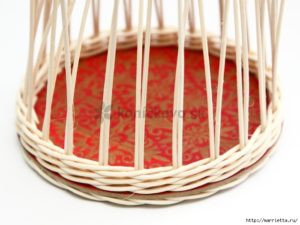 How to basket woven of twigs 11
