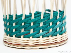How to basket woven of twigs 14
