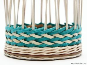 How to basket woven of twigs 17