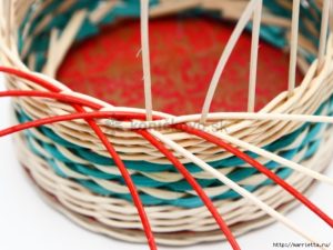How to basket woven of twigs 21