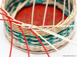 How to basket woven of twigs 23