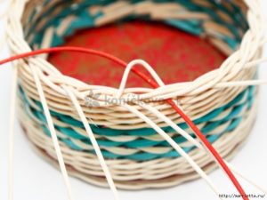 How to basket woven of twigs 24