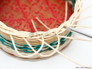 How to basket woven of twigs 26