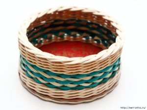 How to basket woven of twigs 4