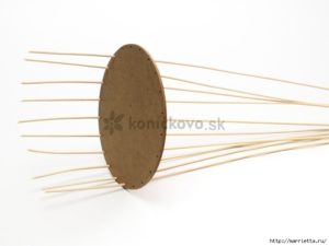 How to basket woven of twigs 5