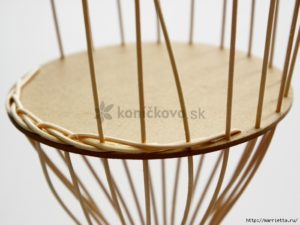 How to basket woven of twigs 6