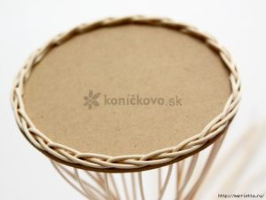 How to basket woven of twigs 7