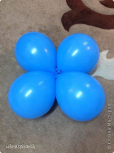 How to make Bear of balloons2