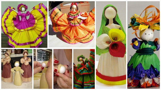 How to make doll of boiled corn leavesfeatured
