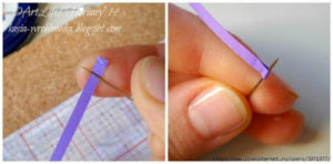 Husking quilling idea step by step 3