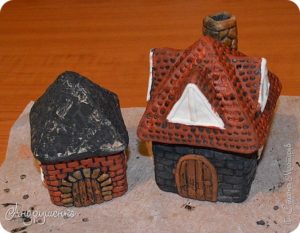 Small houses with tiled 36
