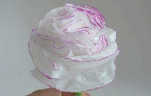 Tissue Paper Flower 11