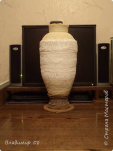 VASE COMBINE FLOUR AND PAPERBOARD 33