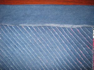 bags of denim in the technique of  chenille  8