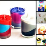 color aromatic candles 1