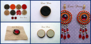 earrings in oriental style 1