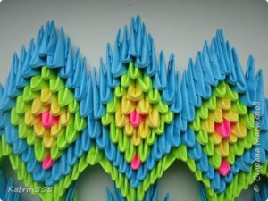 origami peacock 53