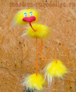 ostrich puppet 2