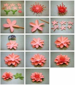 paper flower step by step 18