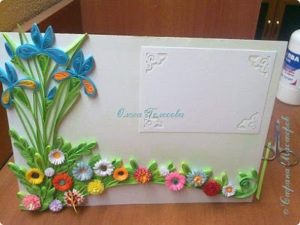 quilling photo frame 17