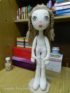 textile doll 32