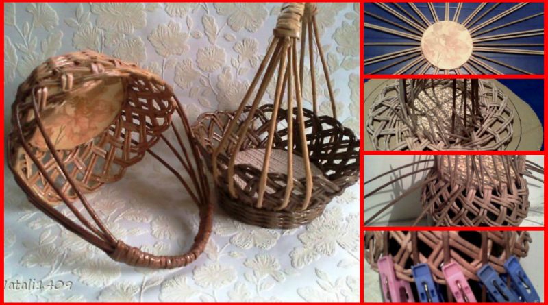 wicker Vases Candy 1