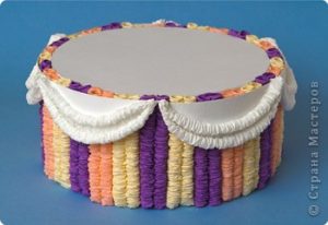 Cake corrugate paper 17