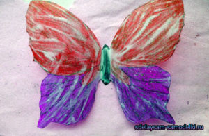 Plastic butterfly 8