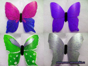 Plastic butterfly 9