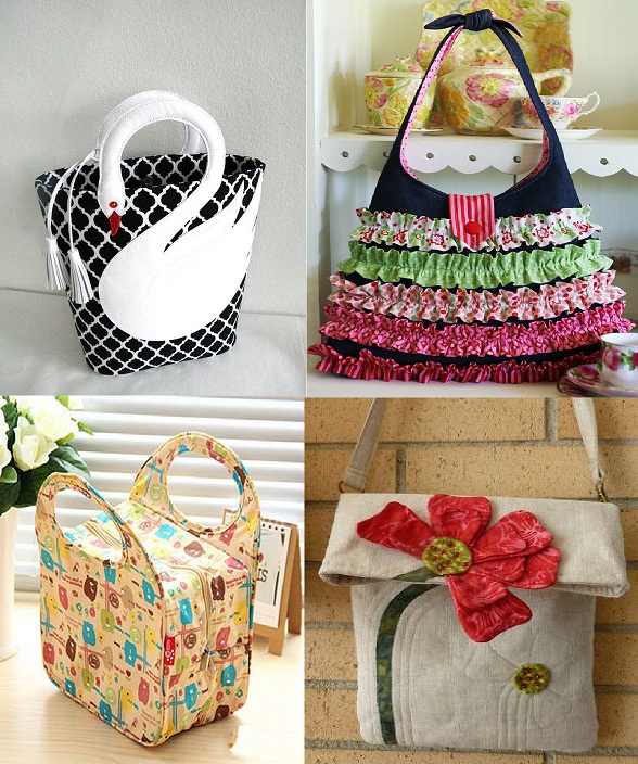 Handmade cloth bag patterns - Art & Craft Ideas