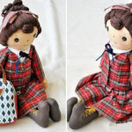 DIY Handmade mini backpack coin purse