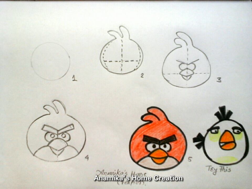 How to draw cartoon characters step by step - Art & Craft Ideas