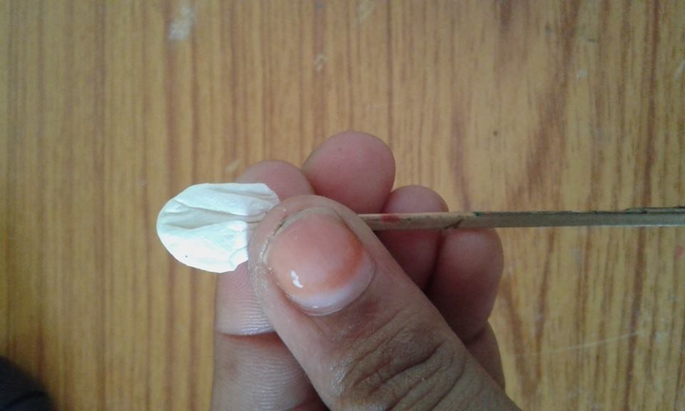 Tissue paper jasmine buds jewellery - Art & Craft Ideas