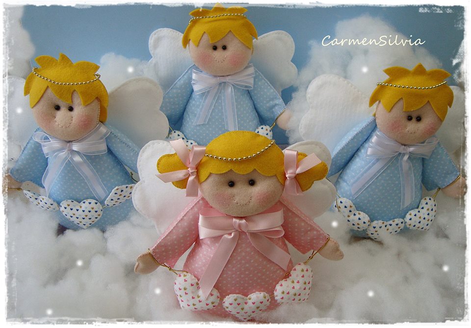 Angels with molds for give away or decorate featured