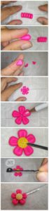 Clay Flower Step By Step 18