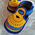 Crochet Baby Shoes 1