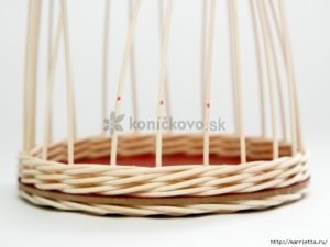 How to basket woven of twigs 10