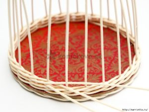 How to basket woven of twigs 9